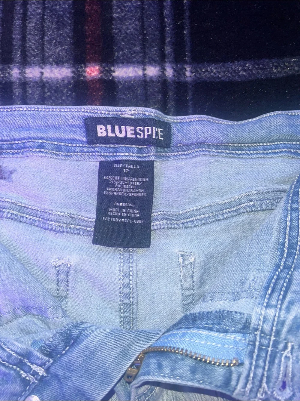 Light Wash Wide-Leg Kid’s Jeans